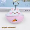 Creative Cute Cartoon Kitten Pendant: Plush Doll Backpack Ornament & Car Keychain