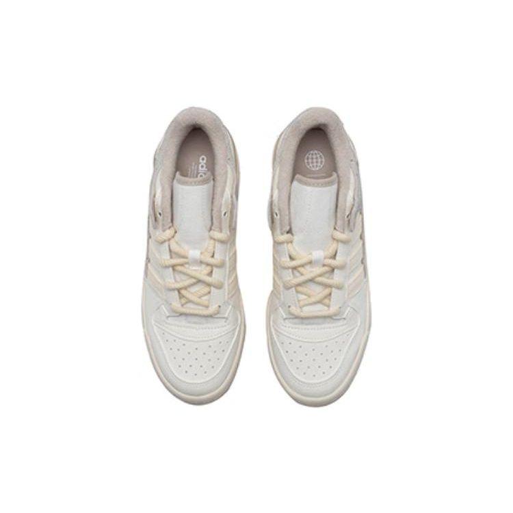 Adidas Forum Low White Wonder Beige Unisex Sneakers Cloud-White Cream-White IE7165