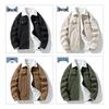 Mao Ren Men's Trendy Winter Corduroy Lamb Fleece Padded Jacket