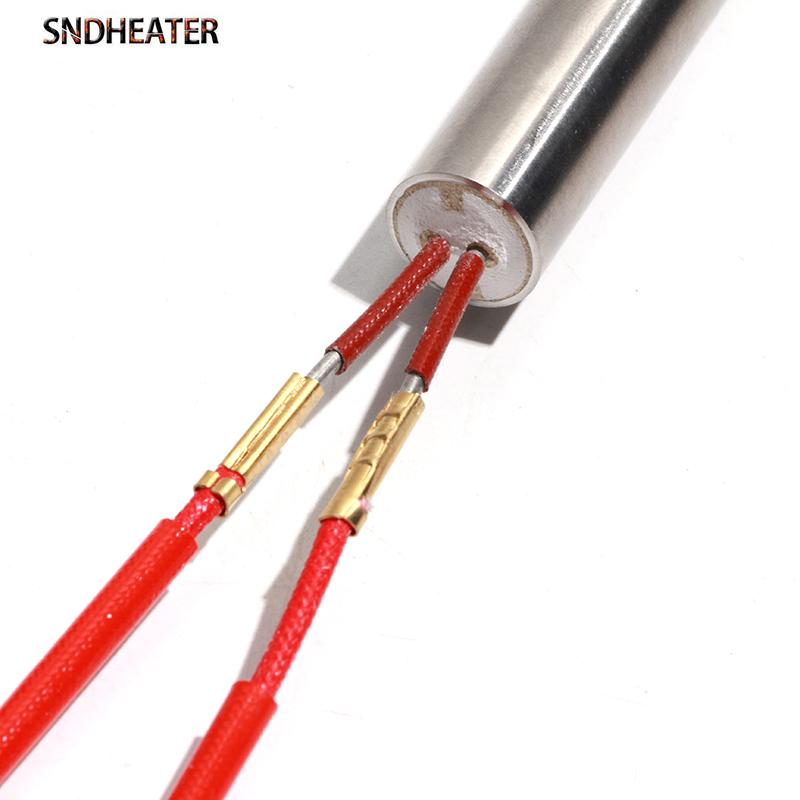 SNDHEATER 5pcs Electric Mould dry-burning Heat Pipe 201SS Cartridge Heater Resistance Element 8mmx 80-150mm 110V/220V 150W-300W