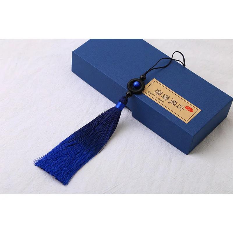 2 Stück/Los 13cm Polyester Seide Quaste Bunt Baumwolle Quasten Besatz zum Nähen Vorhänge Zubehör Anhänger DIY Auto Dekoration
