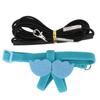 Bird Harness Leash Elastic Easy To Wear Adjustable Lightweight Portable Parrot Flying Leash Straps with Cute Wings L