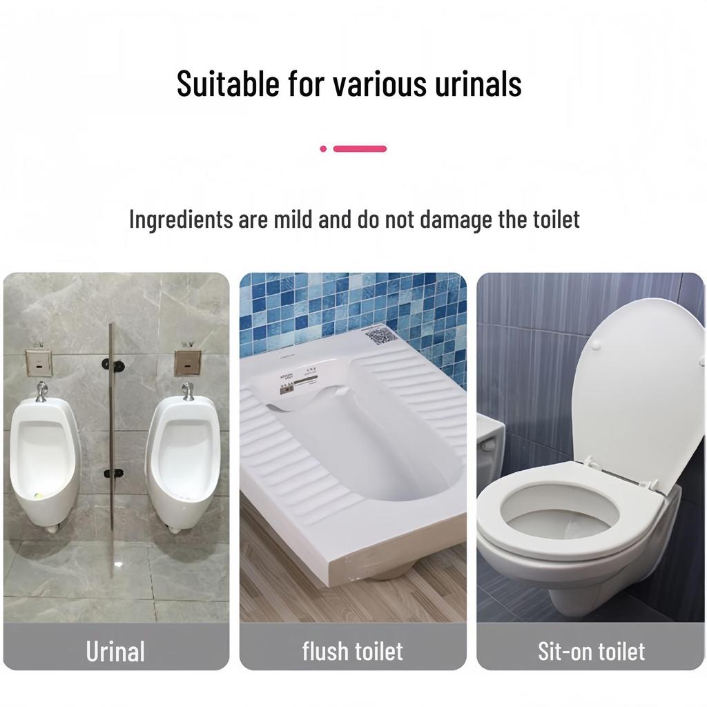 Fragrant Small Flower Gel Toilet Cleaner & Deodorizer