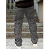 Men'S Sports Pants Running Pants Outdoor Pocket Work Pants Casual Pants