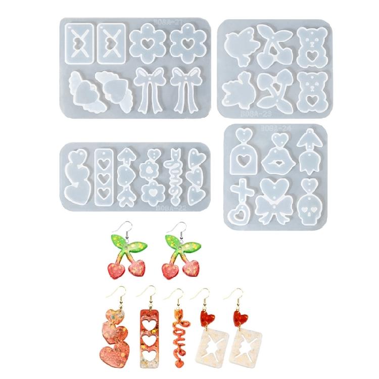 

Multipurpose Cherrys Earring Designs Creation with Sturdy Silicone Mould Fashion Accessory for Jewelry Making Decoration 1