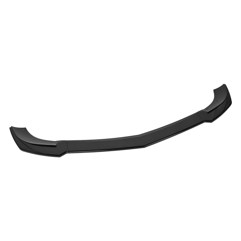3PCS Front Bumper Lip Spoiler Scratch Resistant Bumper Lip Chin Splitter Kit Replacement for C‑Class W204 04 2011‑2014
