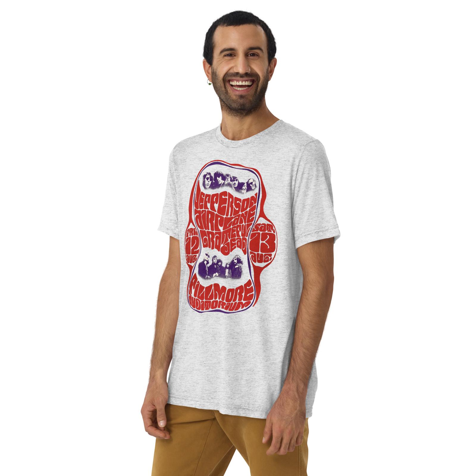 Fillmore Fusion: Jefferson Airplane & Grateful Dead Short sleeve t-shirt S разноцветный