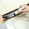 2 Pcs Window Slot Brush Groove Cleaning Brush Two-piece Crevice Brush Keyboard Brush with Dustpan Cleaning Brush