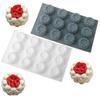 Bubble Cloud Shaped Silicone Mold For Mousse Cake Chocolate Pudding Desserts French Pastry Baking Mold