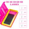 TDANCE W Shape Lash Soft Handmade 3d 4d 5d 6d 8d Premade Volume Fan C D 0.07MM Eyelashes Extension