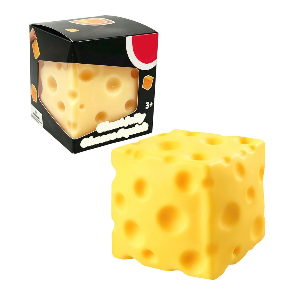 Square Toy, Flour Filled Stress Ball, Fun Sensory Novelty Gift In Color Box