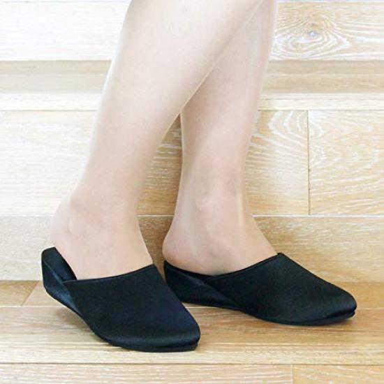 Kirsch Blute Bag Satin 5cm Heel Standard Entrance Exam Slippers [Drawstring Included] STN-SPB-01-L