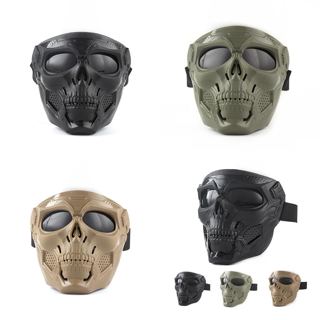 Harley Skull Mask Windproof Goggles Tactical Dustproof Eyewear