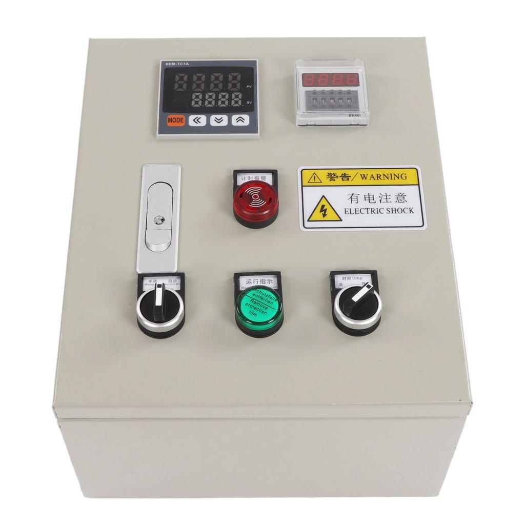 PID Temperature Control Box Intelligent Temp Controller with Thermocouple 380V AC 3 Phase 15KW