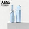Retractable handle Manual oil painting umbrella Folding portable umbrella Advanced sense weather and rain parasol Umbrella batch