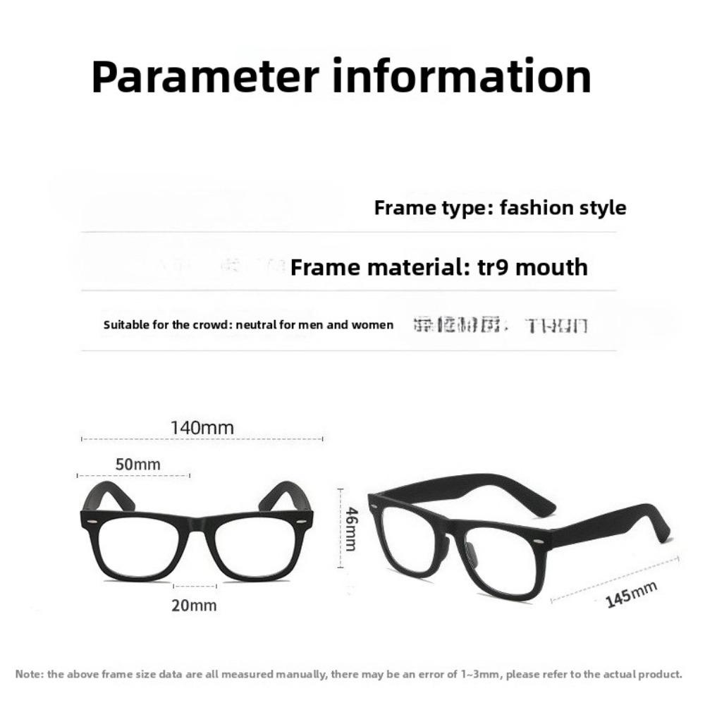 New Rivet-Style UV-Protective Presbyopia Glasses Unisex Fashion Square-Frame Outdoor UV400 Sun Reading Glasses Diopter 0 To +4.0