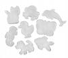 Transparent Template Pad Mix of Figures 8 Pcs Iron-on Beads 5mm