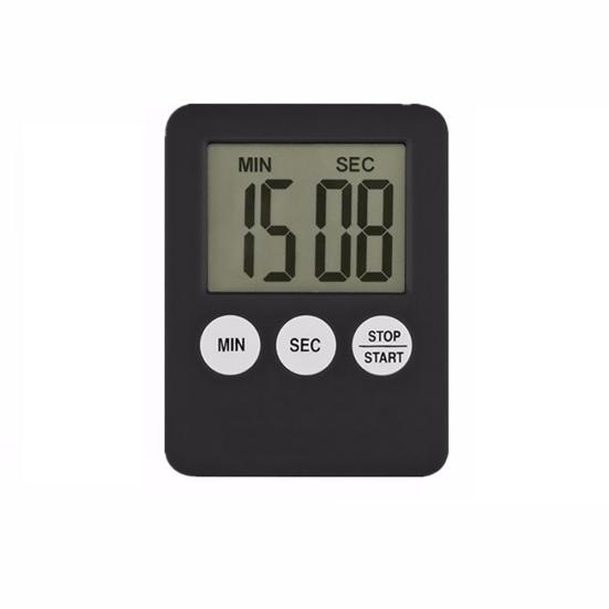Magnetic Square LCD Digital Timer Kitchen Cooking Countdown Alarm Clock Tools