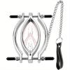 Schamlippenspreizergurt mit Klemmclip Klitoris gespreizte Muschi offene Vagina Stimulator SM Bondage Sexspielzeug