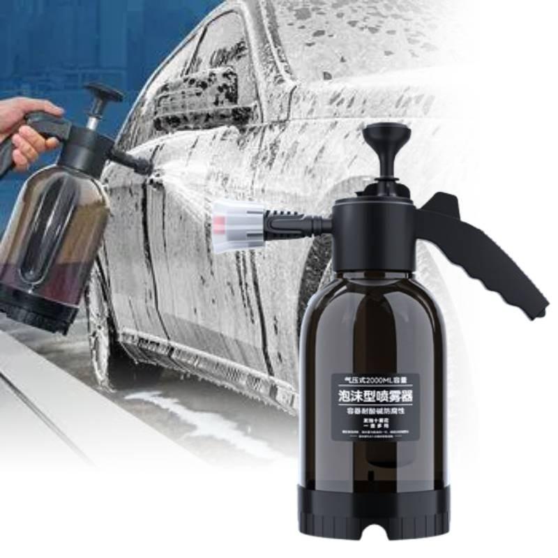Car Wash 2l Pump Foam Sprayer Hand Held Spray Bottle Detailes Tools Washing