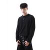 51 Hip-Hop American High Street Thickened Self-Heating Thermal Derong Base Layer Men's Winter Half-Zip Long-Sleeve T-Shirt