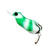 Fishing Lure Artificial Bait with Drainage Holes Realistic Looking Vibrant Color Sharp Hook Frog Fake Lure Bait Fishing Tackle