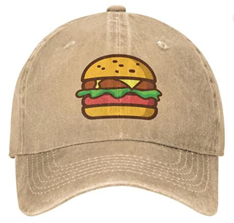 2020 New Best Selling Print Junk Food and a Diet Coke Denim Cap Baseball Dad Cap Adjustable Classic Sports for Men Women Hat