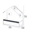 Plastic Window Bird Feeders Clear Window Bird House Windowsill Birdfeeders  for Conure Budgie