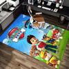 Paw Patrol Teamwork Saves Day Carpet For Playroom Bedroom Living Room Sofa Home Decorkids Game Area Rug Nonslip Floor Mat