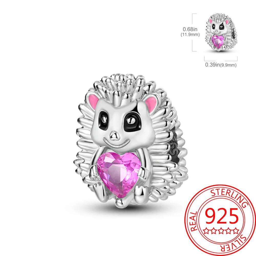 Lovely Copper Little Monkey Embracing Red Heart Pendant Fit Bracelet Necklaces Party Pairing With Handmade Gifts