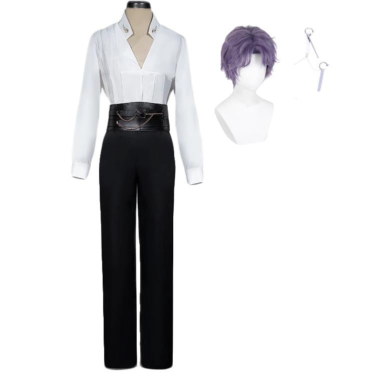 

Любовь и Глубокий Космос Хомура Ци Ю Косплей Костюм Парик Серьги Идеально для повседневной школы сцены и [mvivm] [Косплей Арбуза] + + Включено. носить,