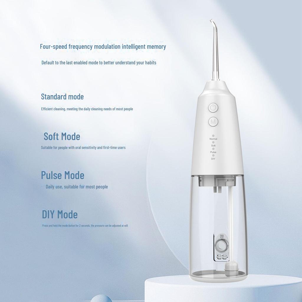 Electric Orthodontic Water Flosser for Home - Large Capacity Tooth Cleaner