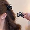 2pcs Vintage Leather Bow Small Hair Claw For Women Girl Sweet Hair Ornament Claw Clip Hair Clip Hairpin Hair Accessories