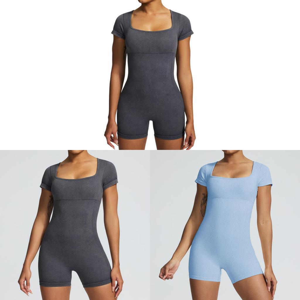 Seamless Yoga Jumpsuit For Women With Moisturewicking Fabric For Fitness And Dance