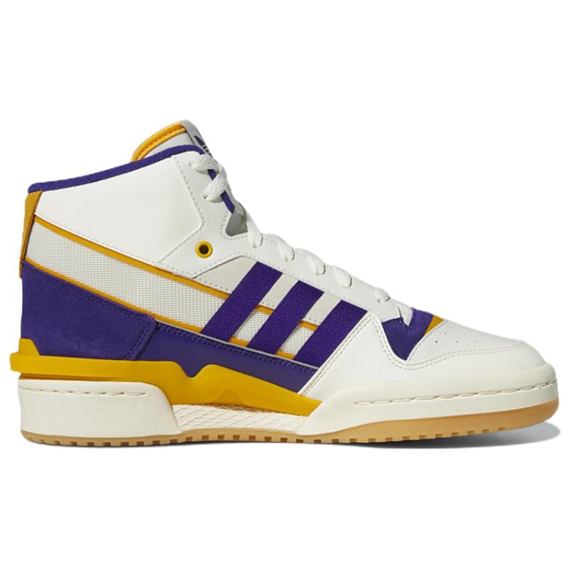 adidas Forum Exhibit Mid 'Inside Out Weiß Lila Gold' Sneaker GX4119