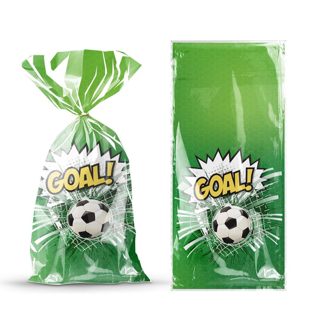 Champions League & World Cup Themed Candy Bags - 4-Piece Set for Football Parties
