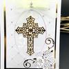 The Art of Hollowed Out Crosses Metal Cutting Dies for Scrapbooking Embossing Stencils Card Making Craft Decor