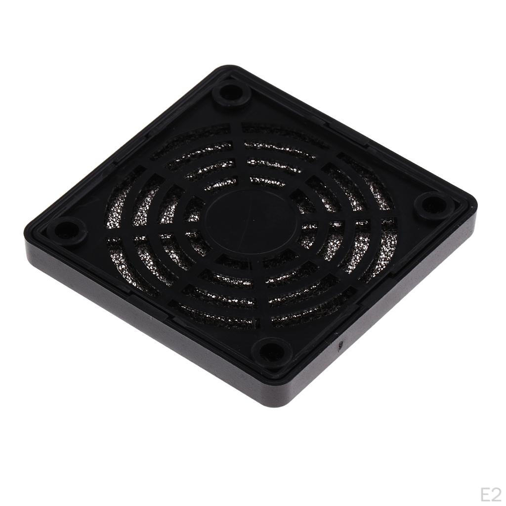 10 Pcs Dustproof Mesh Dust Filter Guard For 60mm PC Computer Case Fan