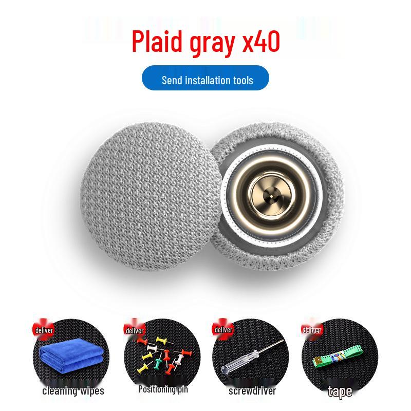 

Набір для ремонту оббивки стелі автомобіля: Кнопки та Спеціальний Клей для Внутрішньої Реконструкції. Усуньте провисання тканини без розбирання.