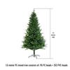 Luxury Green Mixed-Style Encrypted Artificial Christmas Tree