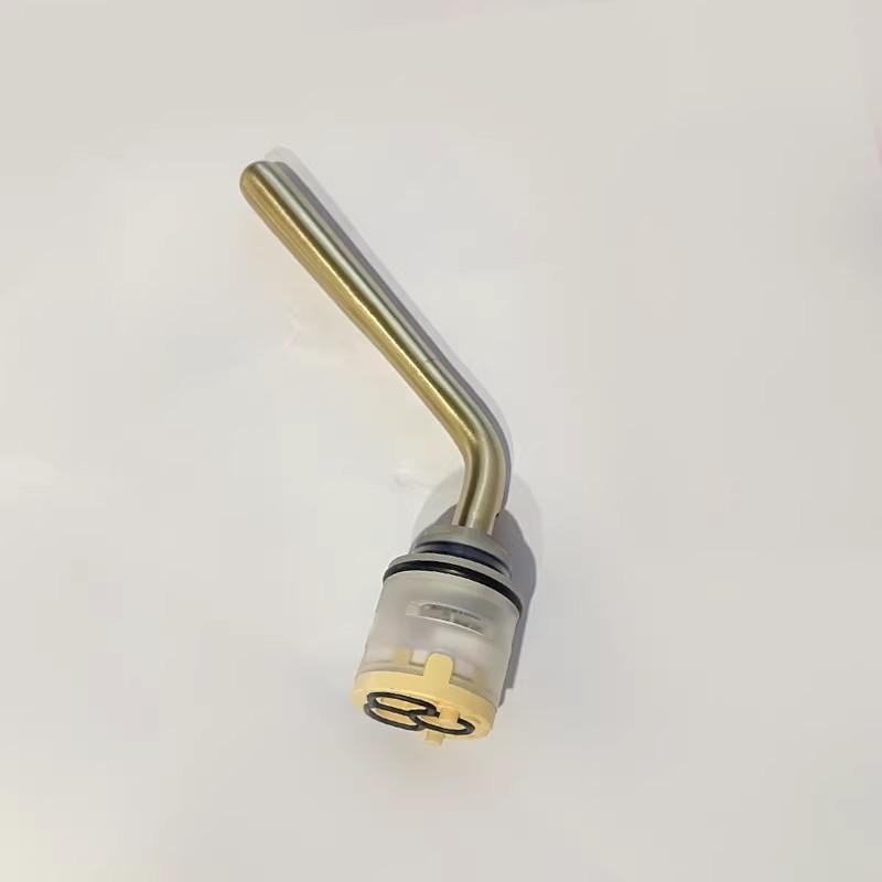 Different color Bathroom Faucet Ceramic Cartridge Faucet Valve include cartridge and brass lever faucet replacement accessories