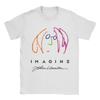 JOHN LENNON IMAGINE PROMO TShirt for Men  Leisure 100 Cotton Tees O Neck Short Sleeve T Shirt 4XL 5XL Clothing