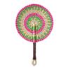 Vintage Seagrass Woven Fan Bohemian Summer Cooling Fan Decorative Handheld Fans  Home Decoration