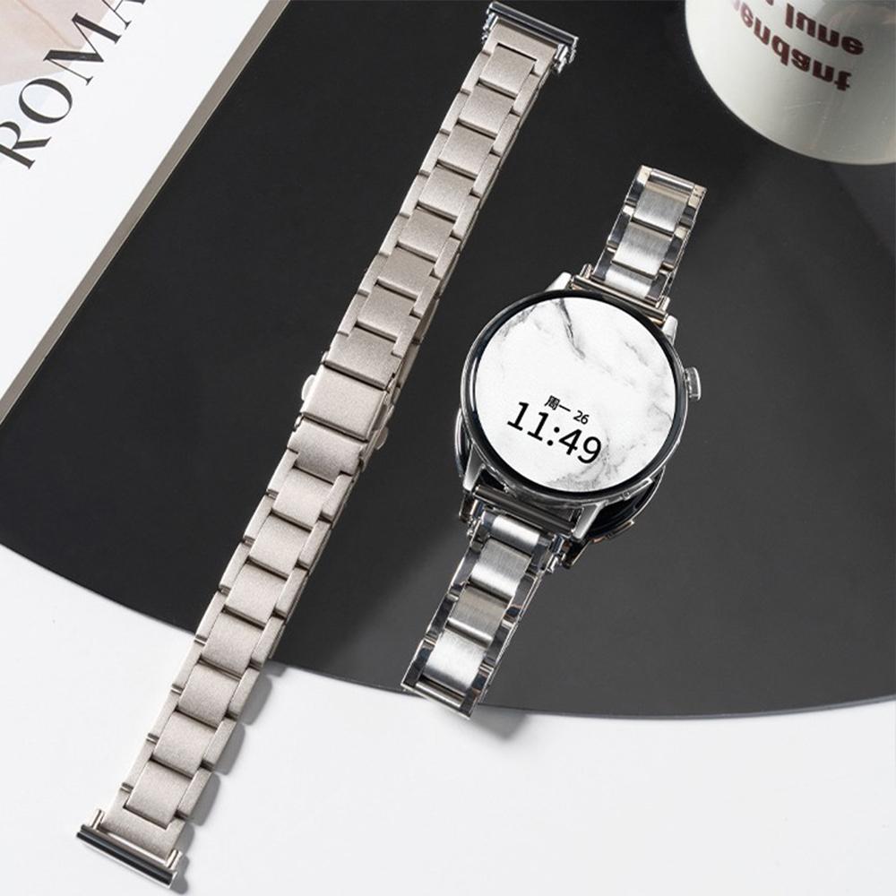 Women Slim Strap for Huawei Watch GT4/5 41mm 5Pro 46mm Stainless Steel Bracelet for Samsung Galaxy 7 6 5 4 40mm 44mm Band Correa
