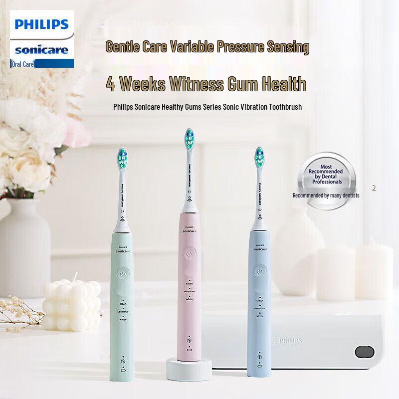Philips Sonicare HX3697/21 Electric Toothbrush CN plug (adapter included)