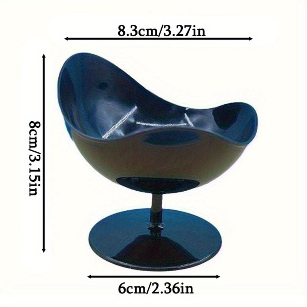 50pcs Ball Chair Disposable Plastic Cups Mini Plastic Dessert Cups Unique Design Fancy Plastic Parfait Cups Elegant Dessert Cups Dessert Bowls