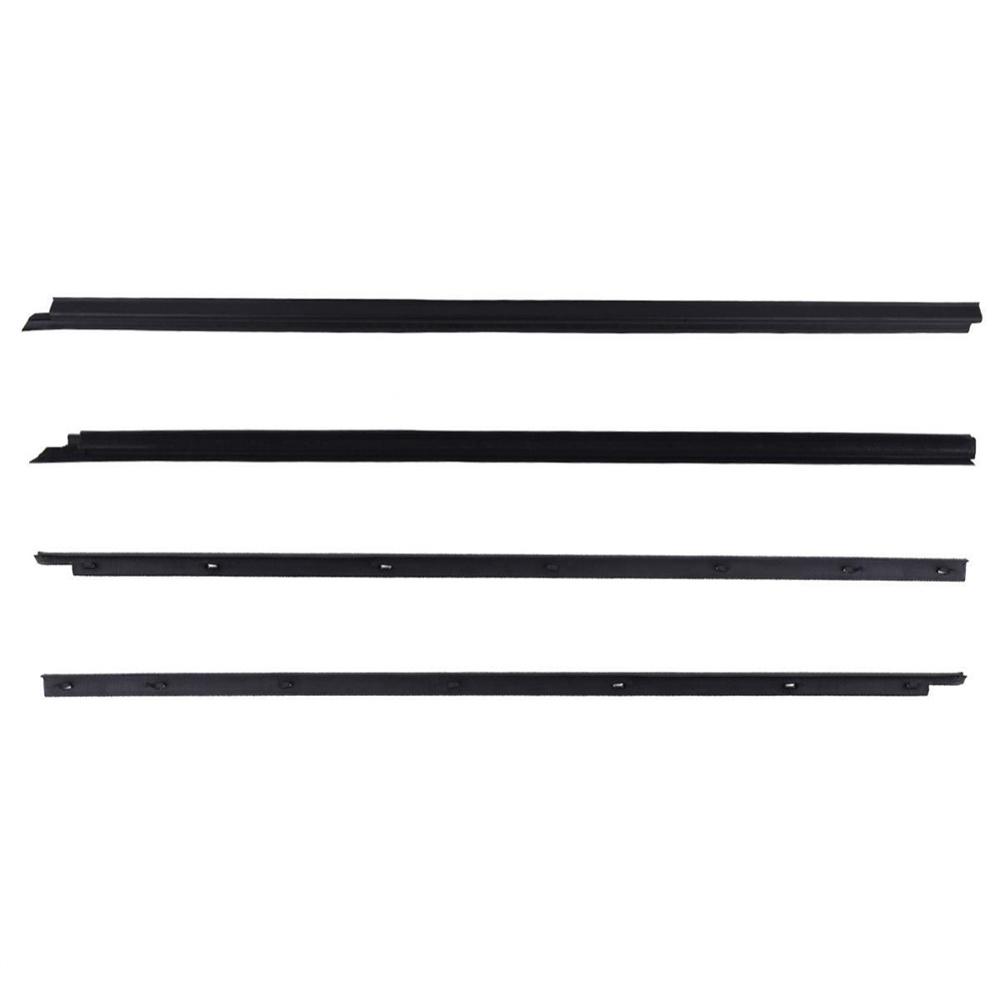 Window Glass Seals Door Belt Weatherstrip For Datsun Nissan D21 Pickup