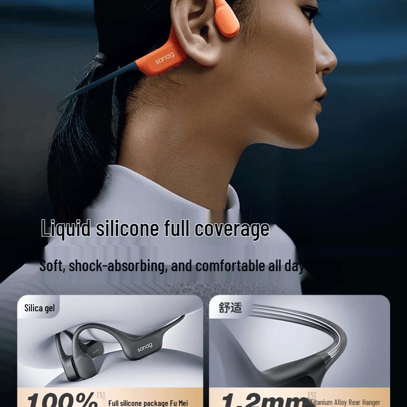 SANAG B77S PRO MAX Bone Conduction Sports Headphones