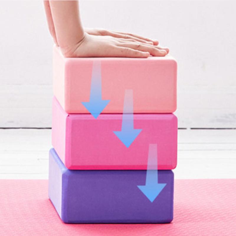 Cărămizi de yoga durabile și rezistente la presiune Ajutoare pentru antrenament de dans Cărămizi de spumă de înaltă densitate pentru dans pentru copii Caramizi de yoga cu suprafață anti-alunecare