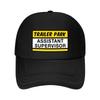 Trailer Park Assistant Supervisor Baseball Cap Anime Funny Hats Beach Fishing Cap Elegant Womens Hats Mens